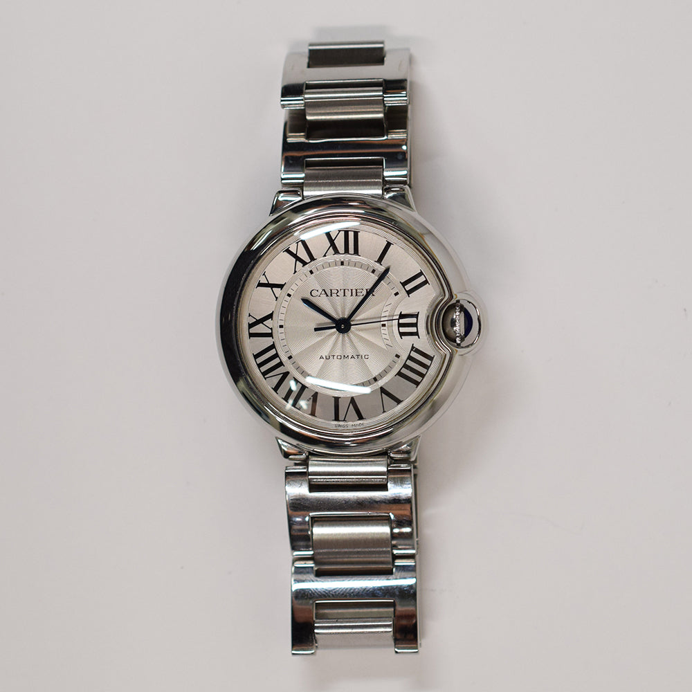 Cartier Ballon Bleu 36mm Steel W6920046 – Silver Roman Dial