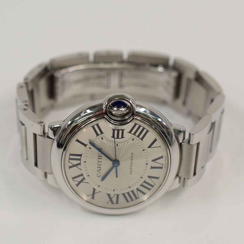 Cartier Ballon Bleu 36mm Steel W6920046 – Silver Roman Dial