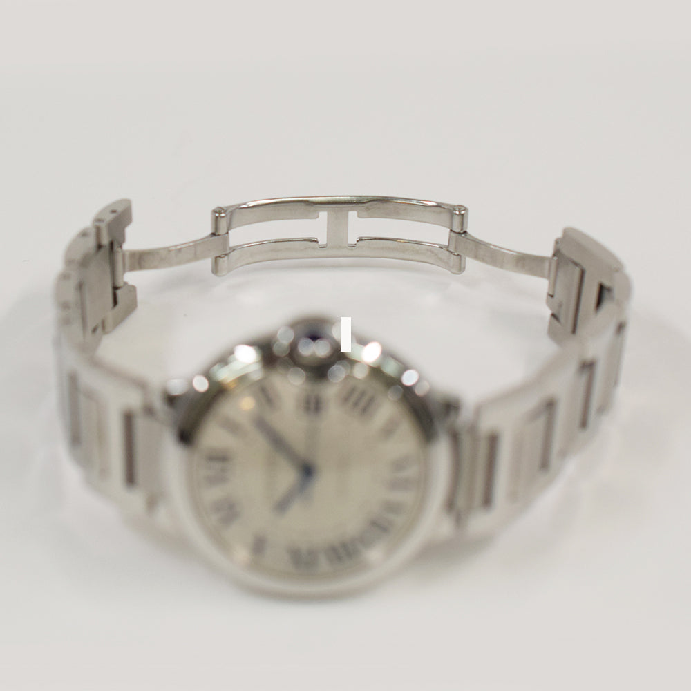 Cartier Ballon Bleu 36mm Steel W6920046 – Silver Roman Dial