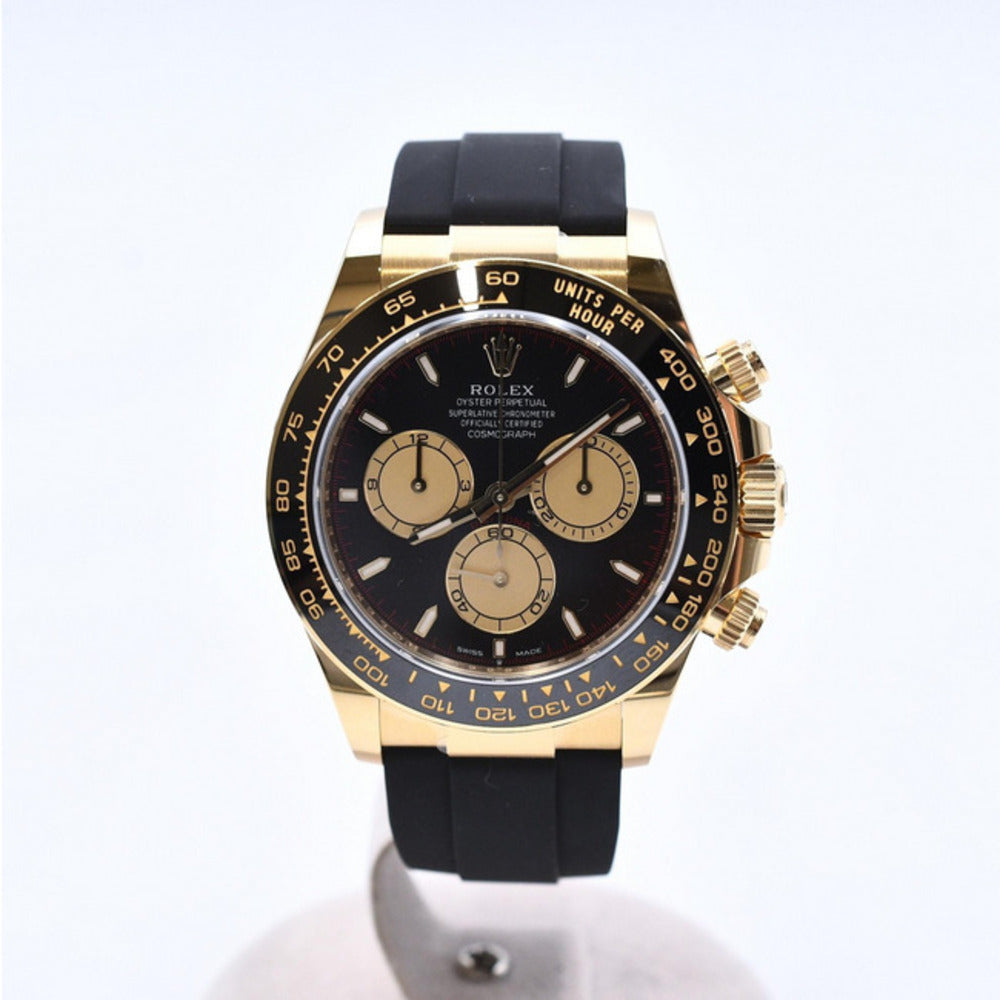 Rolex Cosmograph Daytona 40mm Yellow Gold Oysterflex 126518LN – Black Dial