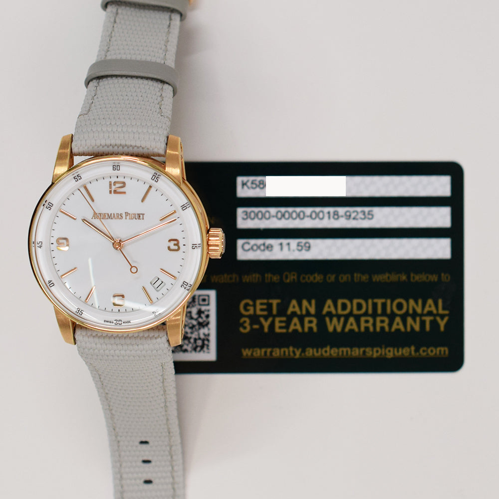 Audemars Piguet Code 11.59 Selfwinding 41mm 15210OR.OO.A099CR.01 – White Dial