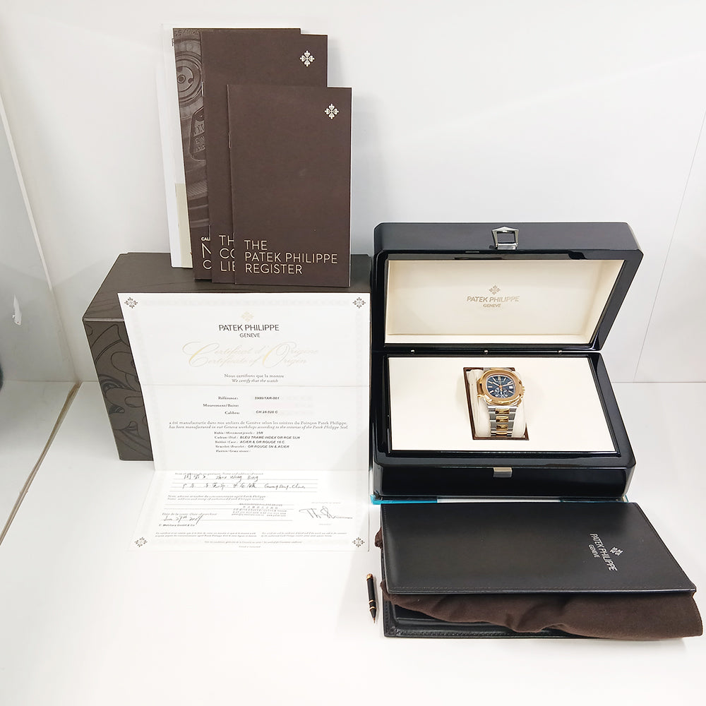 Patek Philippe Nautilus Flyback Chronograph 40.5mm 5980/1AR-001 – Blue Dial