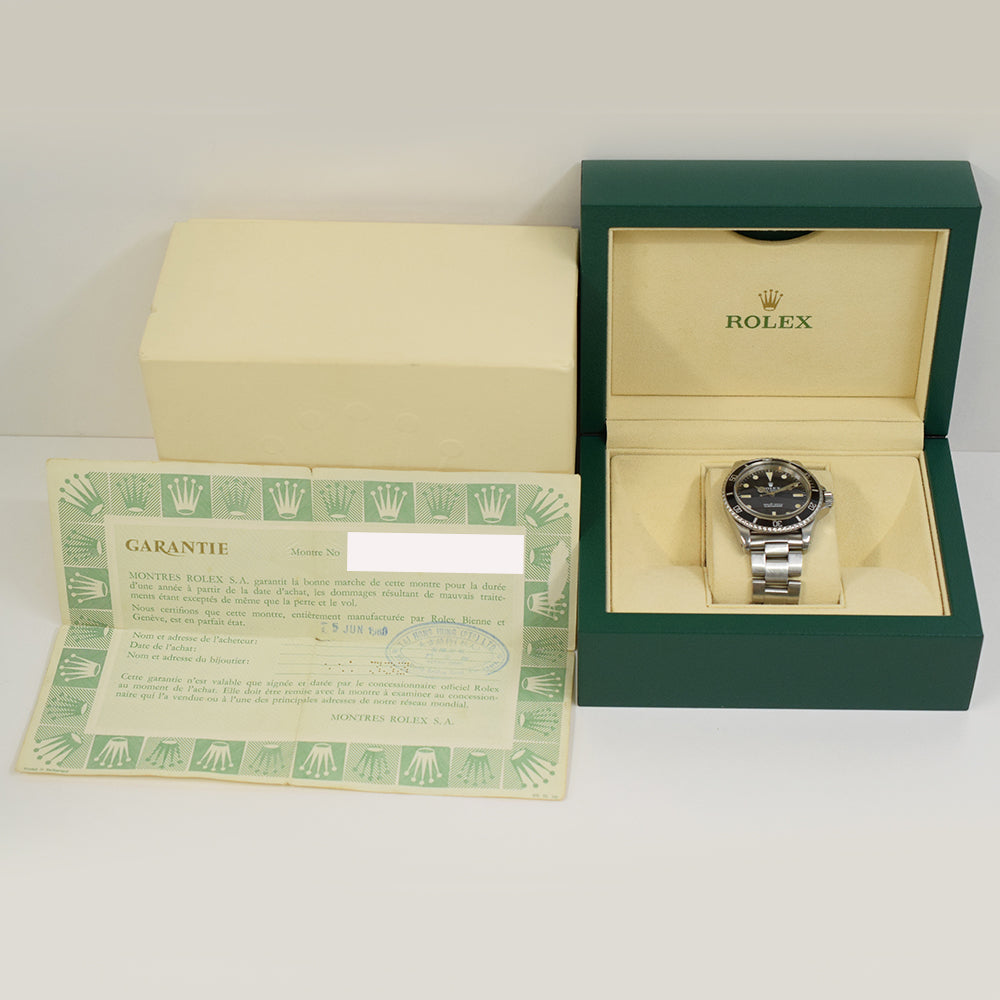 Rolex Submariner 40mm 5513 – Black Dial