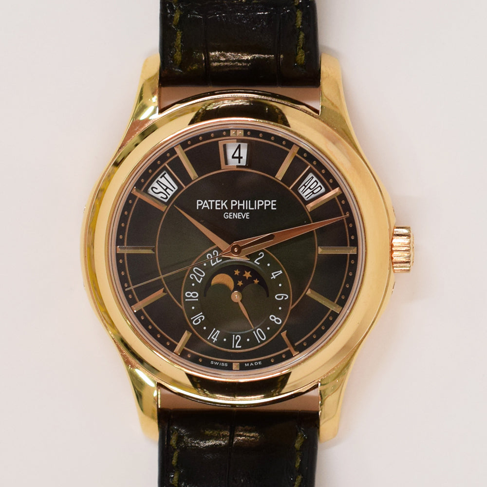Patek Philippe Annual Calendar Moon Phase 40mm 5205R-011 – Black Dial