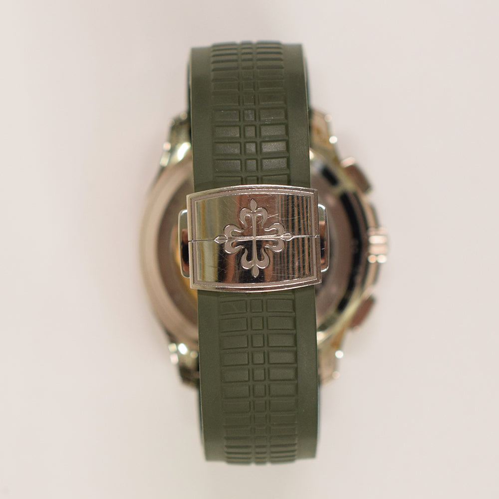 Patek Philippe Aquanaut Chronograph 42.2mm 5968G-010 – Green Dial