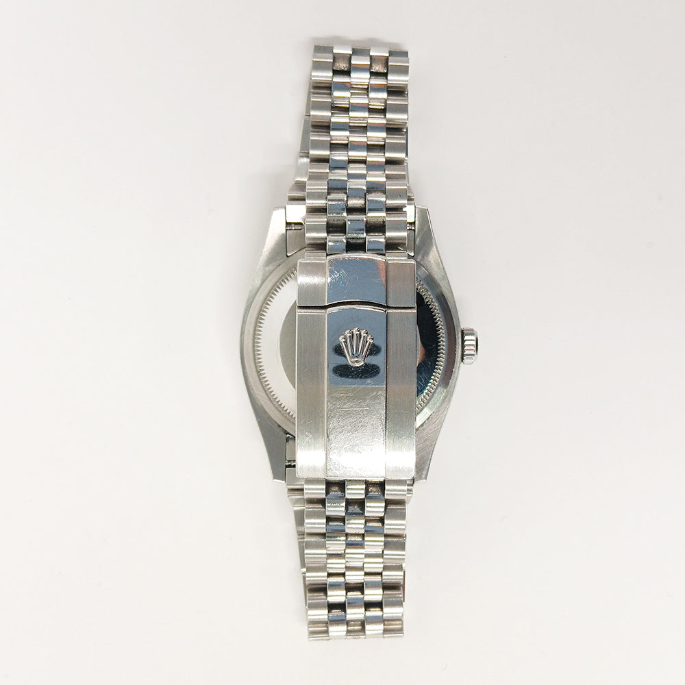 Rolex Datejust 36mm Steel Domed Bezel 126200 – Black Dial