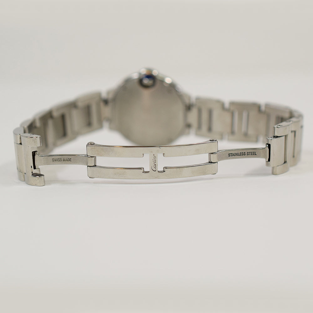 Cartier Ballon Bleu 28mm Steel WE902073 – Silver Dial