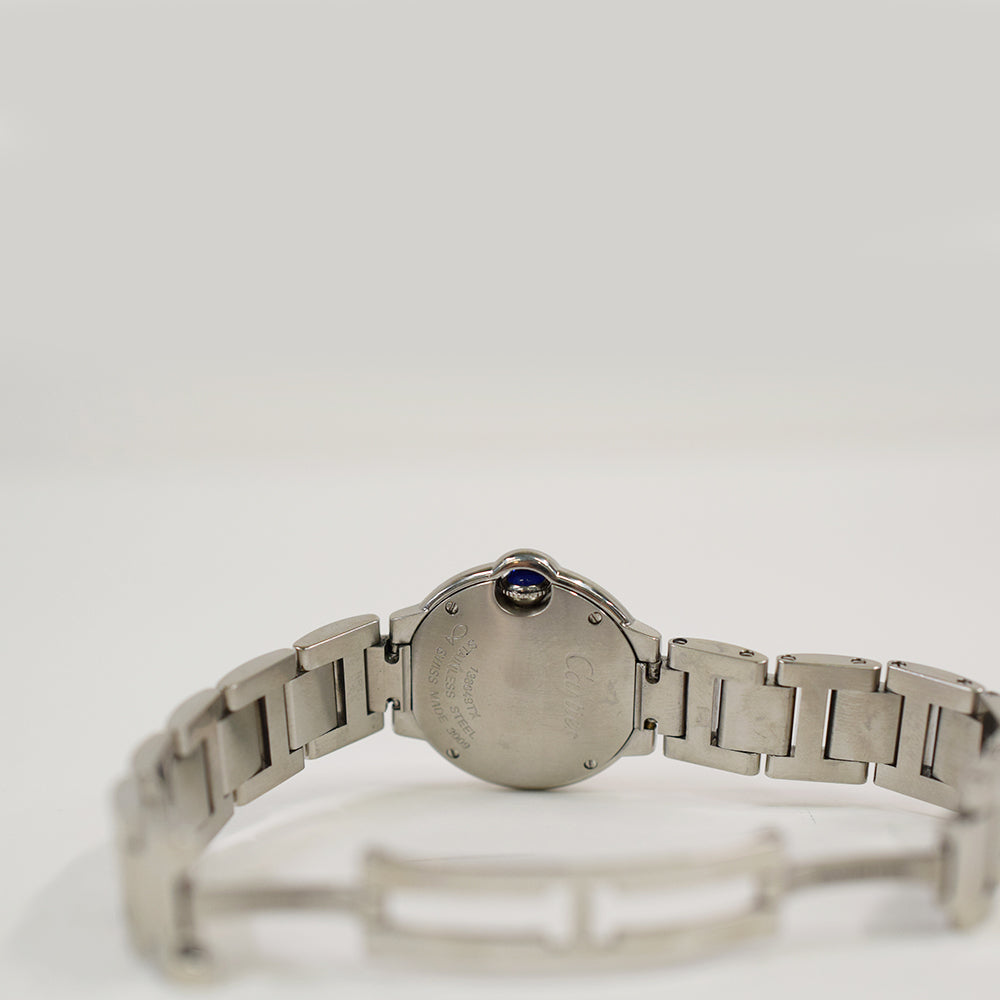 Cartier Ballon Bleu 28mm Steel WE902073 – Silver Dial