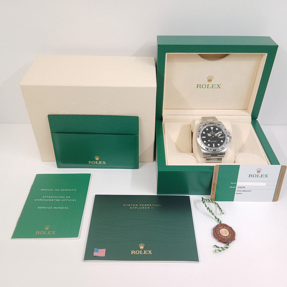Rolex Explorer II 42mm 216570 – Black Dial