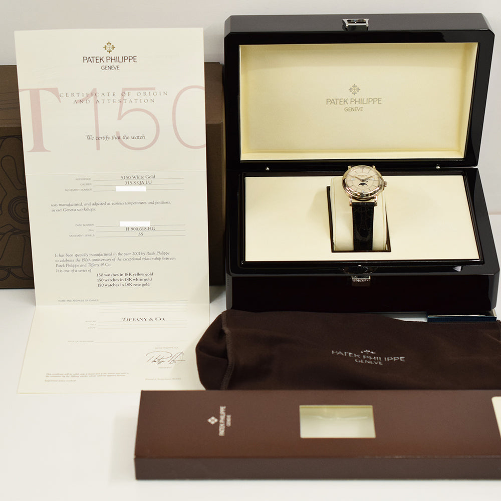 Patek Philippe Annual Calendar 36mm 5150G-T-150 – Ice Blue Dial