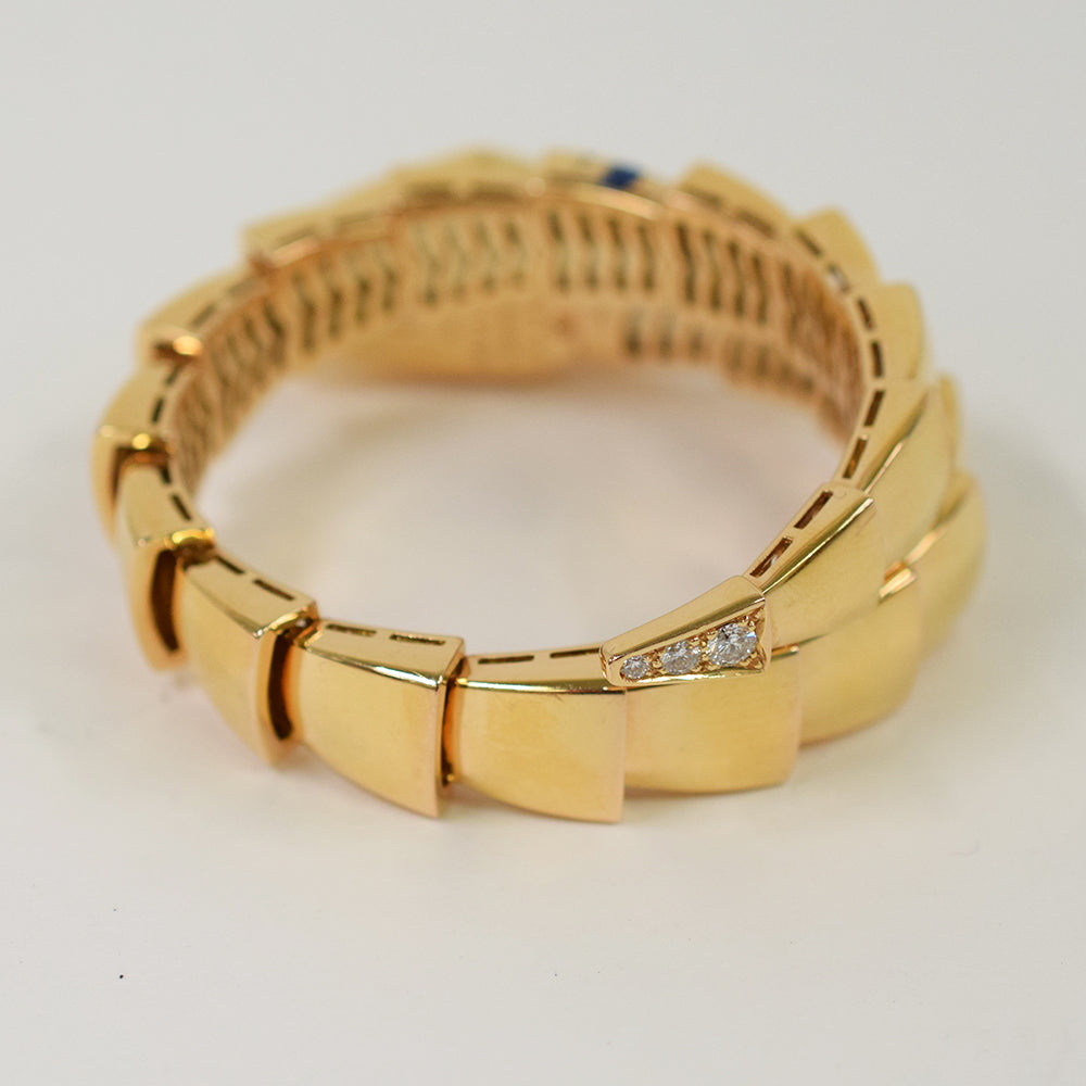 Bvlgari Serpenti 26mm Diamond Bezel Rose Gold SPP26BGD1GD.1T – Black Diamond Dial