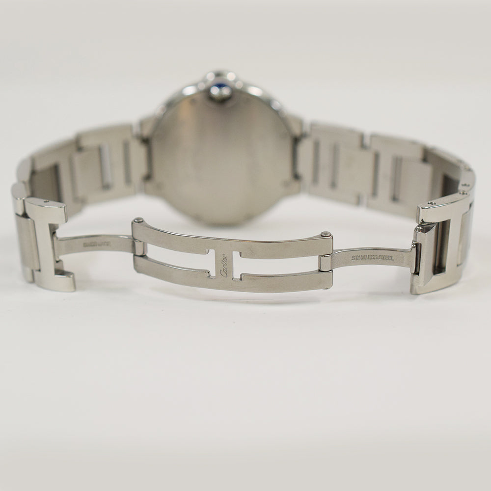 Cartier Ballon Bleu 36mm Steel W6920046 – Silver Roman Dial