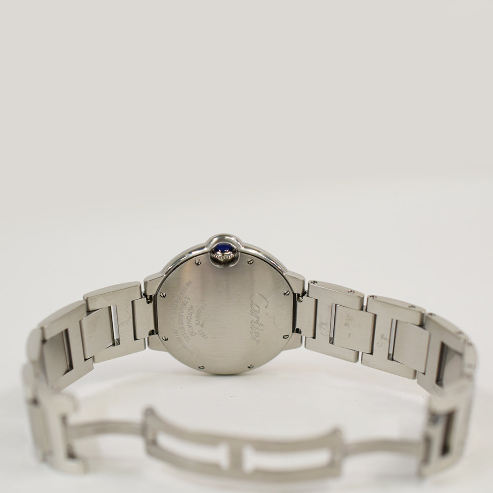 Cartier Ballon Bleu 36mm Steel W6920046 – Silver Roman Dial