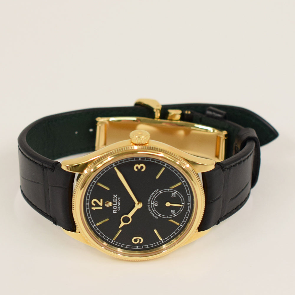 Rolex 1908 39mm Yellow Gold 52508 – Black Dial