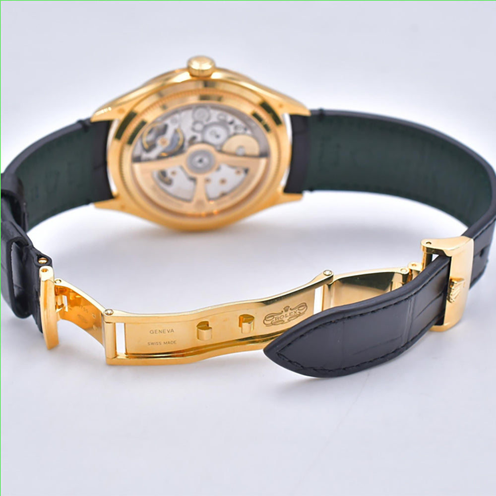 Rolex 1908 39mm Yellow Gold 52508 – Black Dial