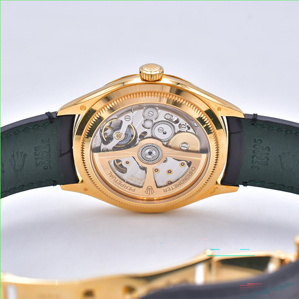 Rolex 1908 39mm Yellow Gold 52508 – Black Dial