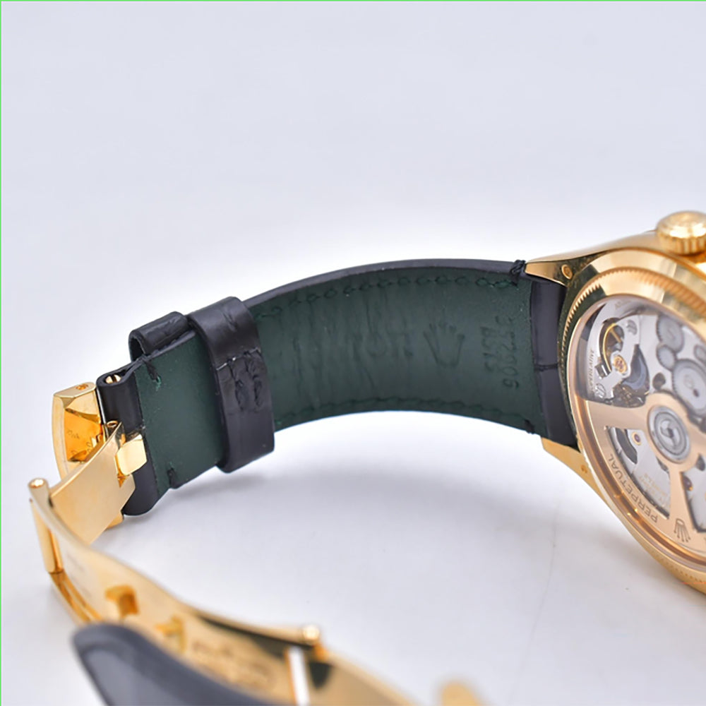 Rolex 1908 39mm Yellow Gold 52508 – Black Dial