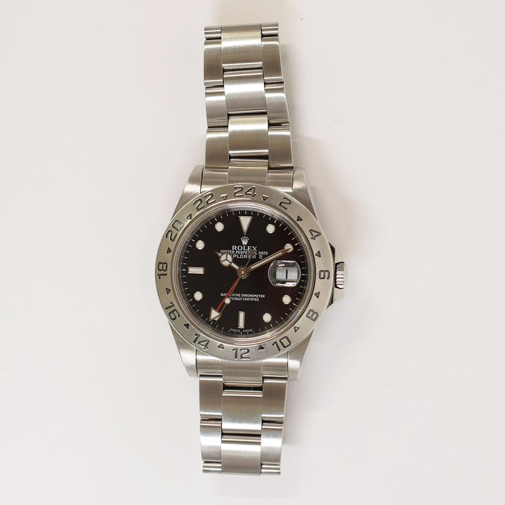 Rolex Explorer II 40mm 16570 – Black Dial