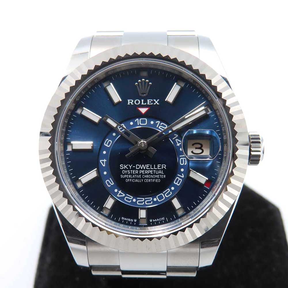 Rolex Sky-Dweller 42mm Steel and White Gold 336934 – Blue Dial