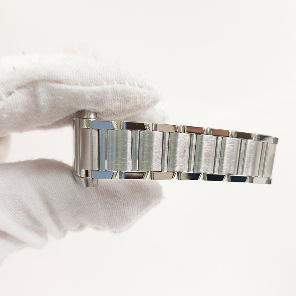 Cartier Tank Française Small Stainless Steel W51008Q3 – Ivory Roman Dial