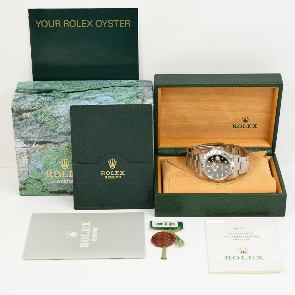 Rolex Explorer II 40mm 16570 – Black Dial