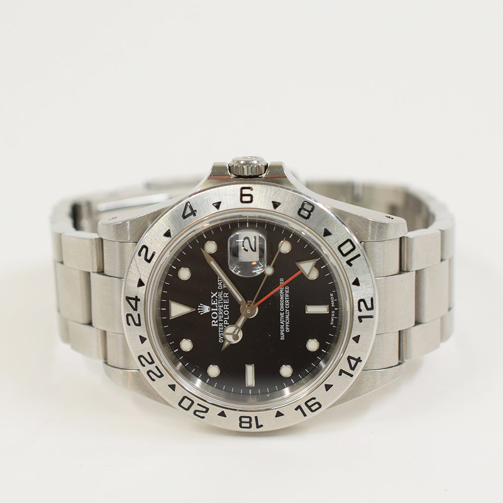 Rolex Explorer II 40mm 16570 – Black Dial