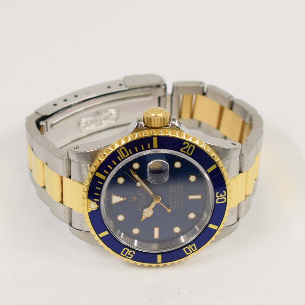 Rolex Submariner Date 40mm Steel and Yellow Gold 16613LB – Blue Dial