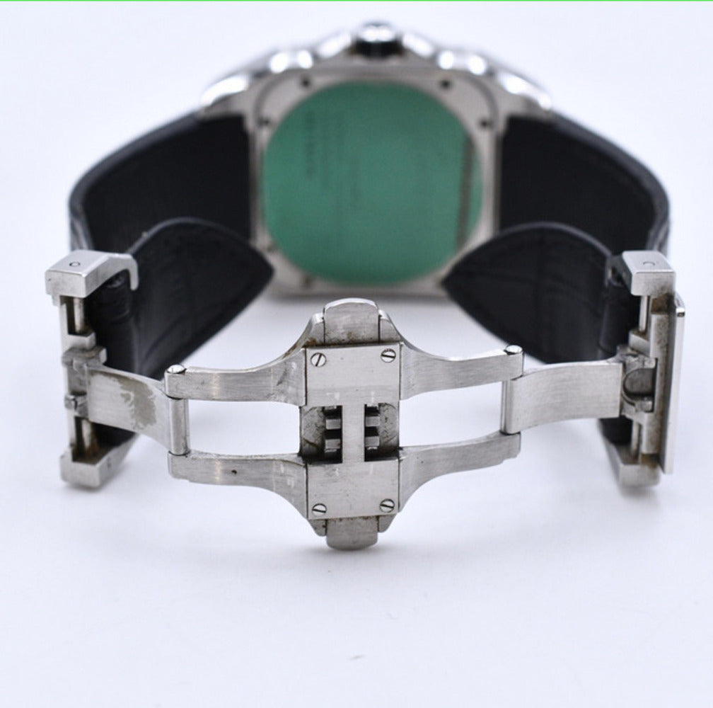 Cartier Santos 100 Large Steel W20073X8 – White Roman Dial