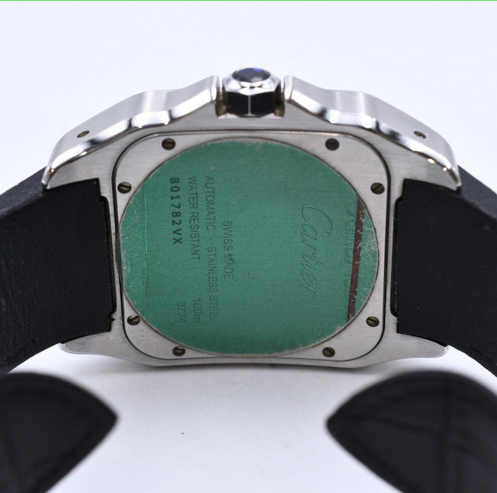 Cartier Santos 100 Large Steel W20073X8 – White Roman Dial