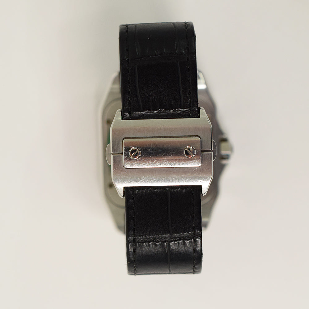 Cartier Santos 100 Large Steel W20073X8 – White Roman Dial