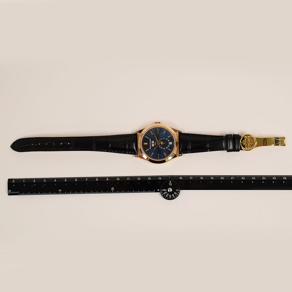 Patek Philippe Annual Calendar Moon Phase 38.5mm 5396R-014 – Blue Dial