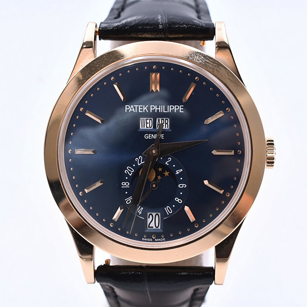 Patek Philippe Annual Calendar Moon Phase 38.5mm 5396R-014 – Blue Dial