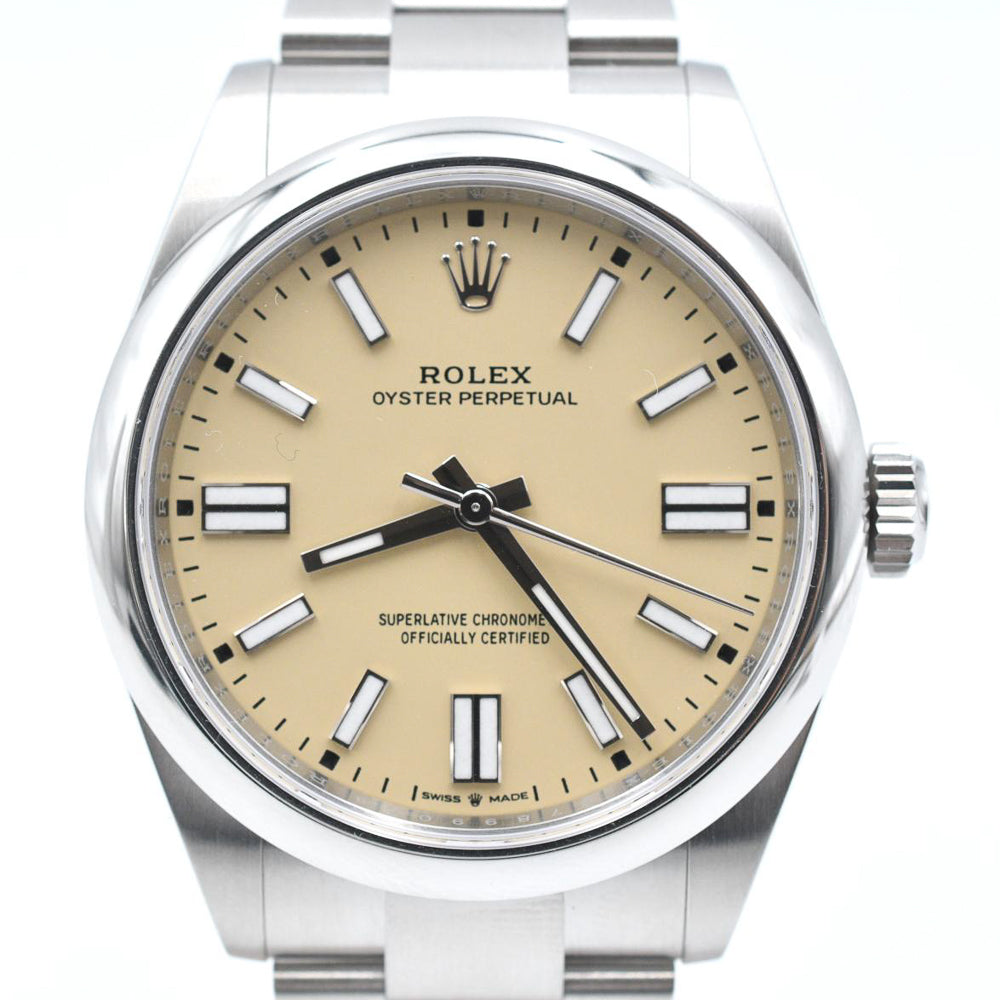 Rolex Oyster Perpetual 41mm 134300 – Beige Dial