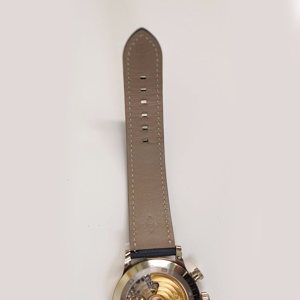 Patek Philippe Calatrava Pilot Travel Time Chronograph 42mm 5924G-001 – Blue Arabic Dial