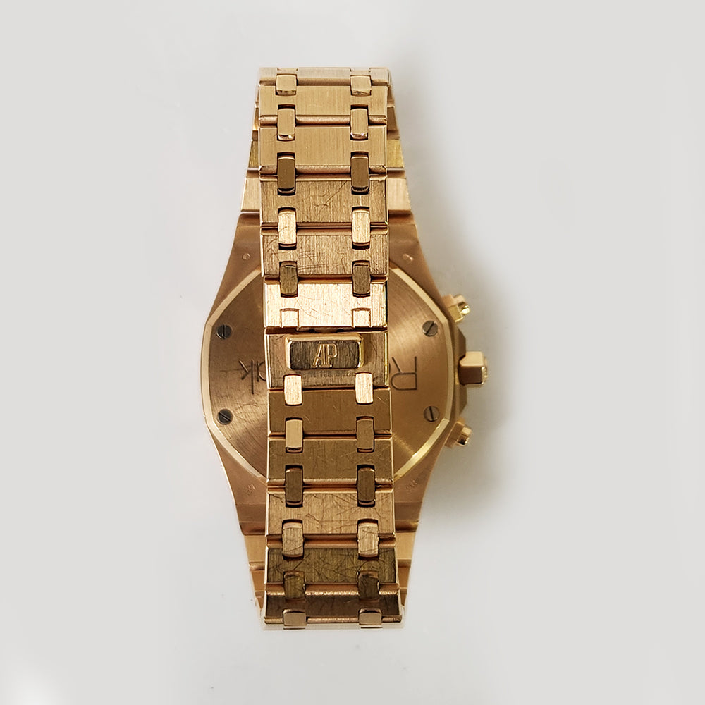 Audemars Piguet Royal Oak Chronograph 39mm Rose Gold 25960OR.00.1185OR.01 – White Dial