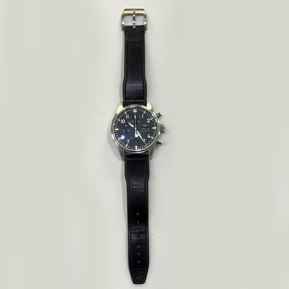 IWC Schaffhausen Portugieser Chronograph 41mm IW377709 – Black Dial