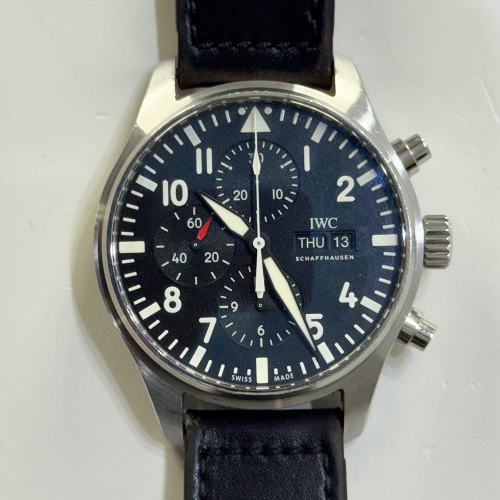 IWC Schaffhausen Portugieser Chronograph 41mm IW377709 – Black Dial