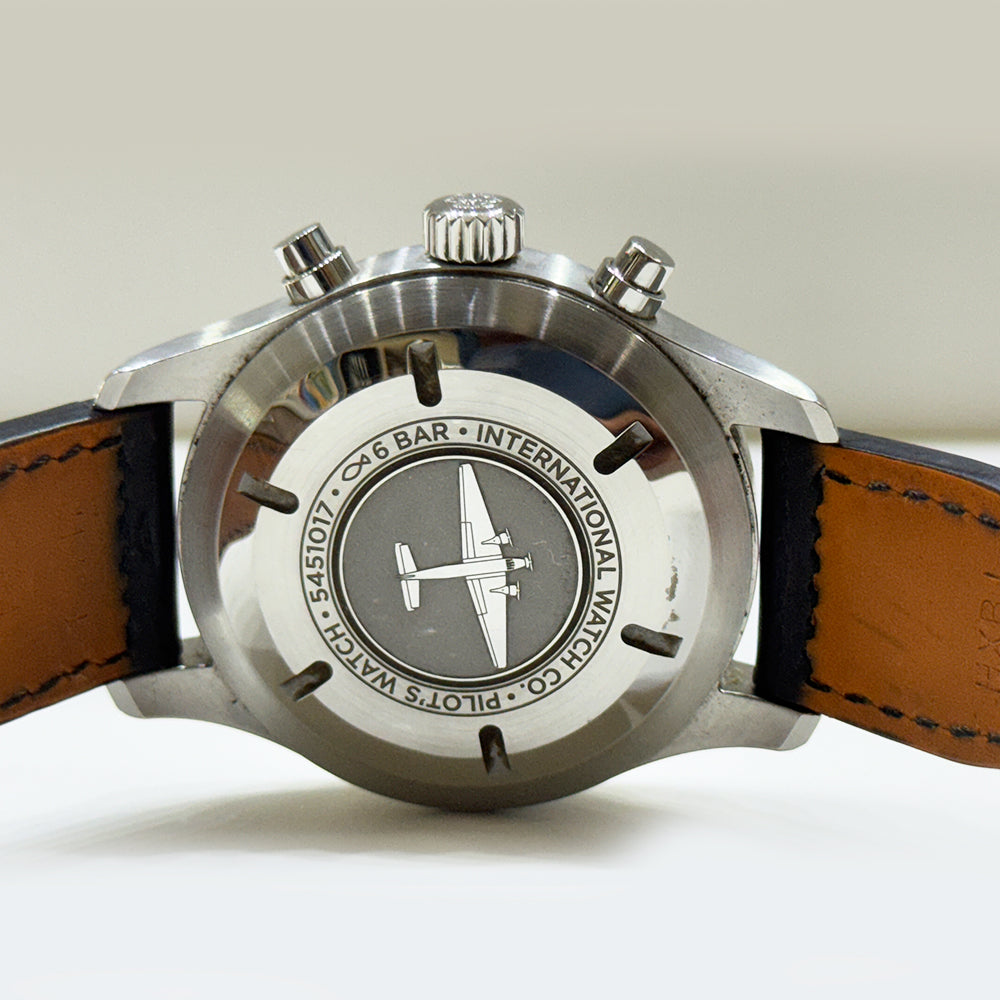 IWC Schaffhausen Portugieser Chronograph 41mm IW377709 – Black Dial