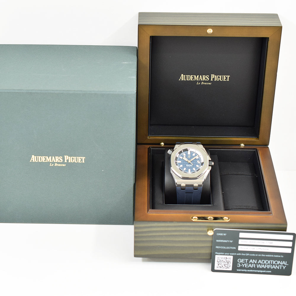 Audemars Piguet Royal Oak Offshore Diver 42mm 15720ST.OO.A027CA.01 – Blue Dial