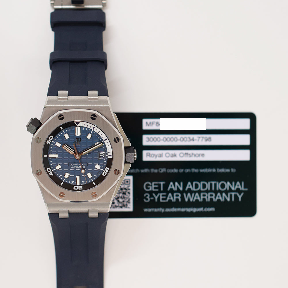 Audemars Piguet Royal Oak Offshore Diver 42mm 15720ST.OO.A027CA.01 – Blue Dial