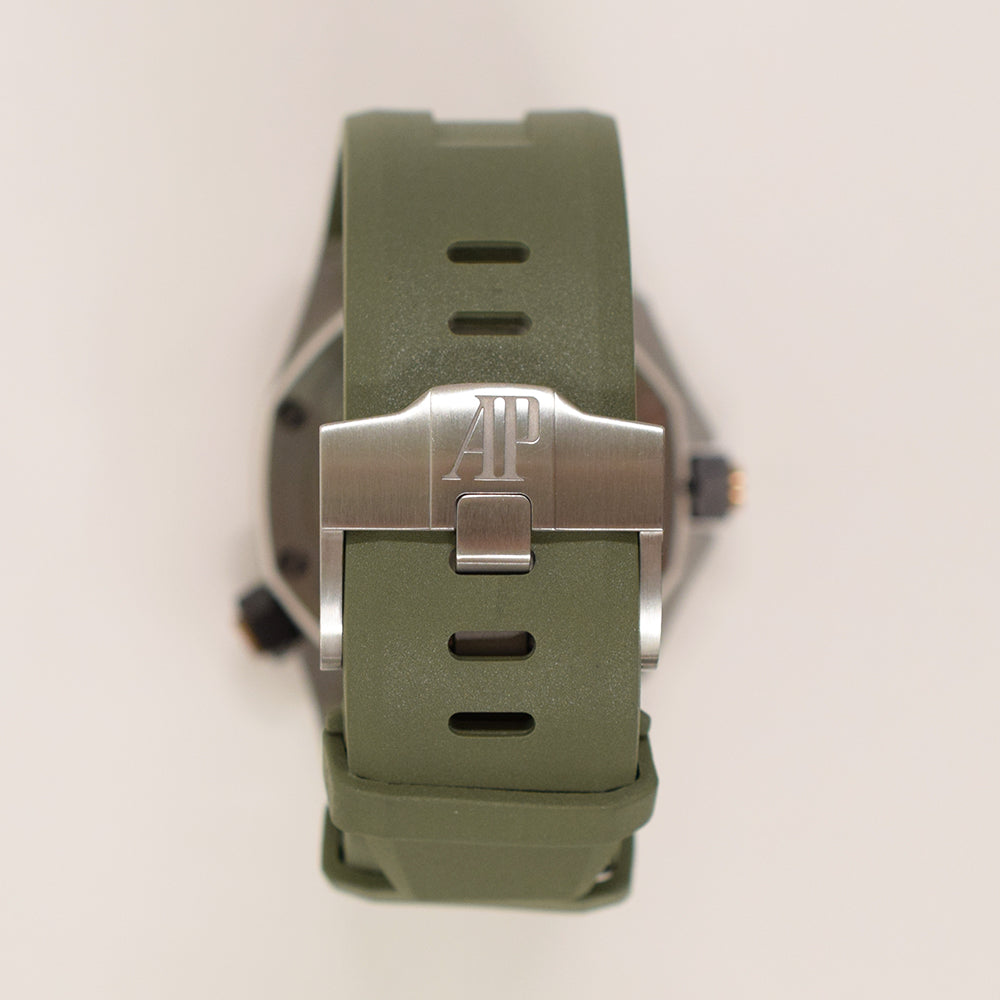 Audemars Piguet Royal Oak Offshore Diver 42mm 15720ST.OO.A052CA.01 – Green Dial