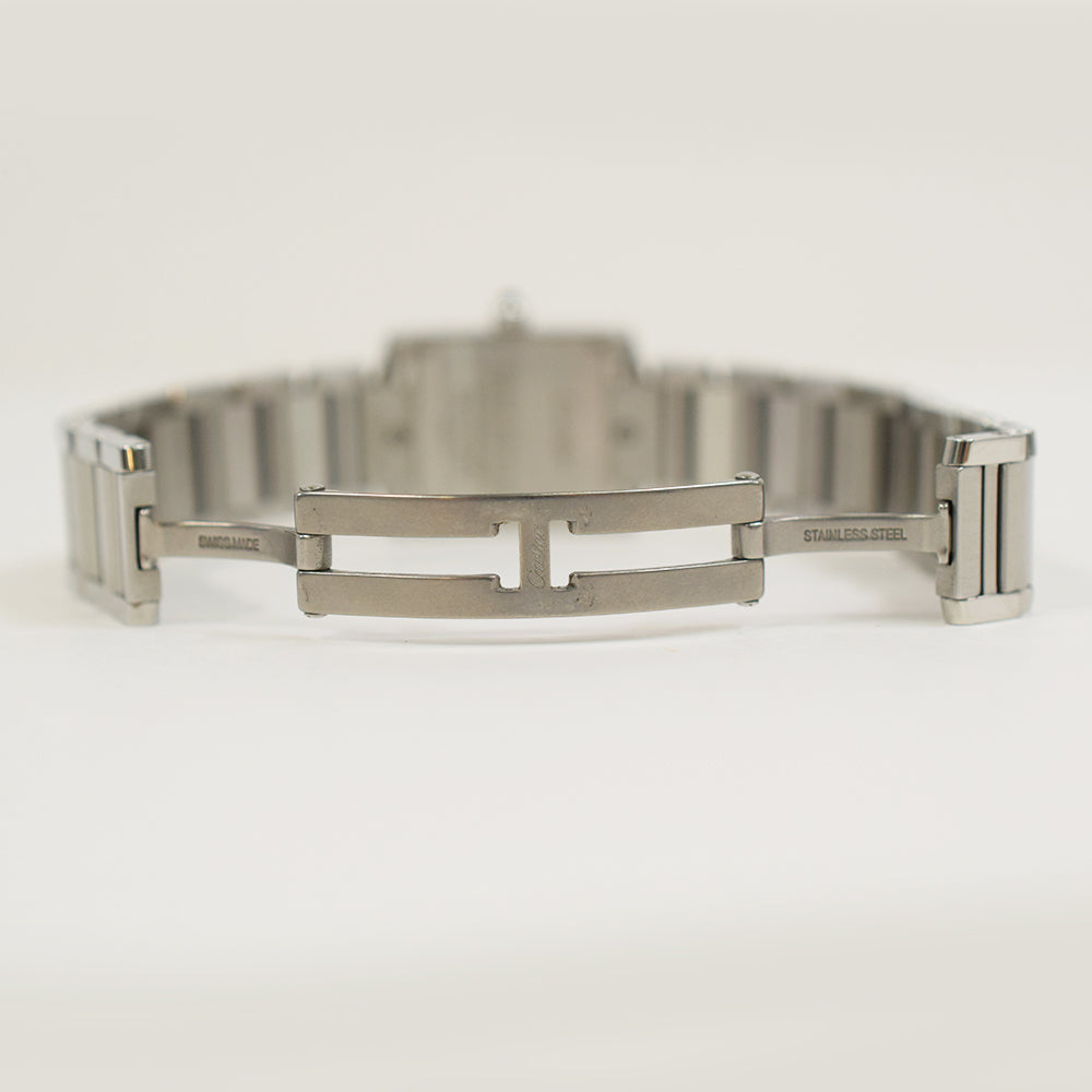 Cartier Tank Française Small Stainless Steel W51008Q3 – Silver Roman Dial