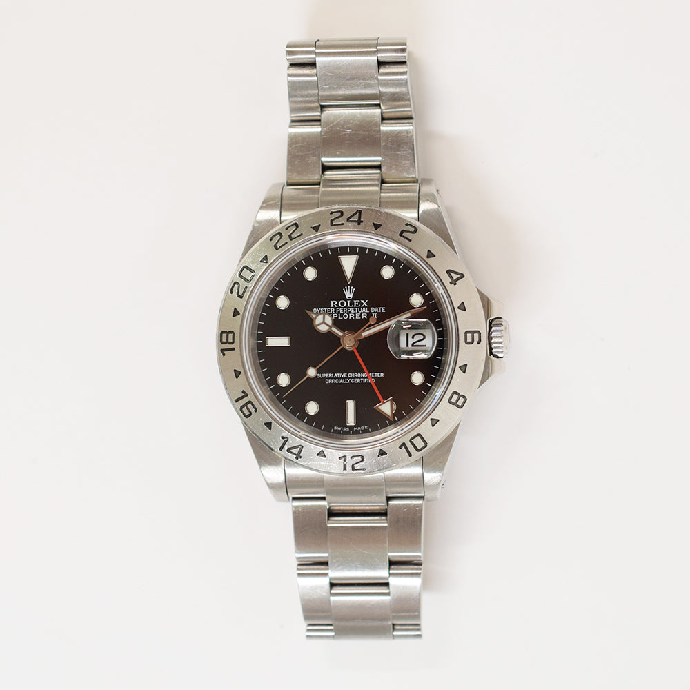 Rolex Explorer II 40mm 16570 – Black Dial