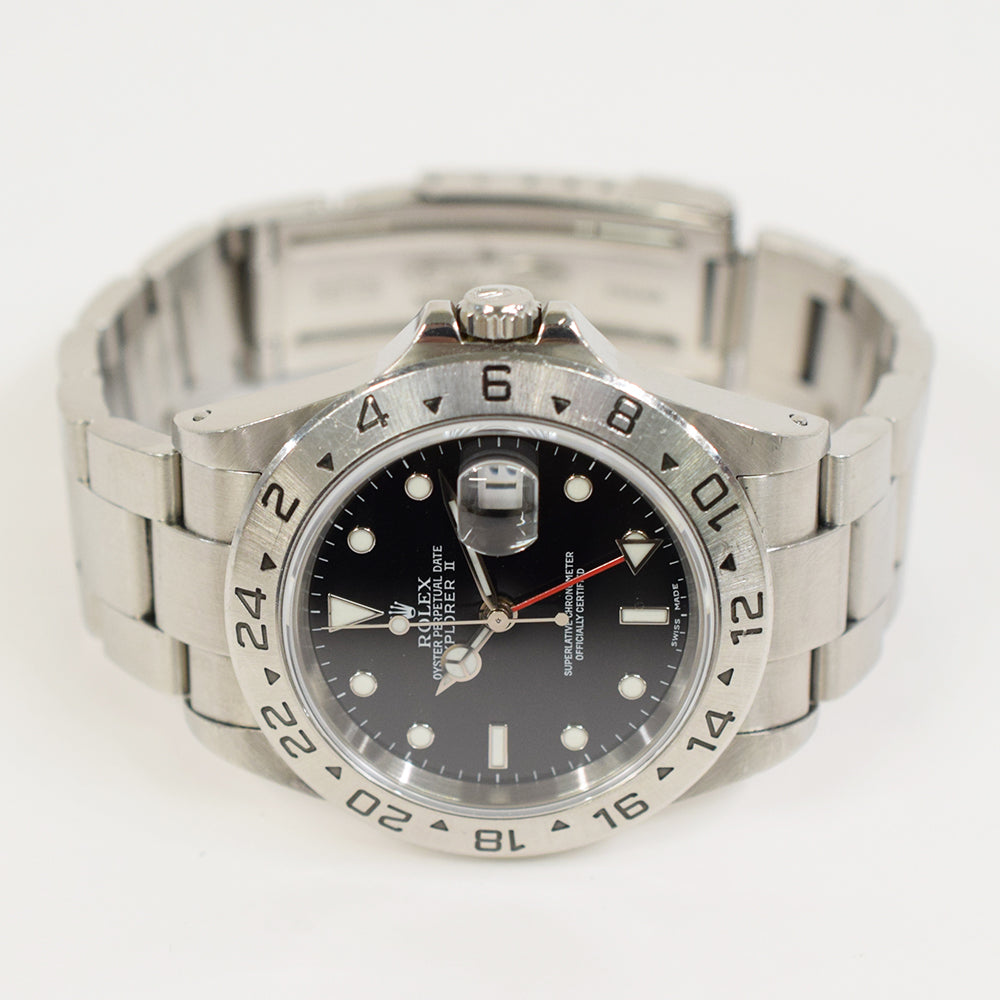 Rolex Explorer II 40mm 16570 – Black Dial