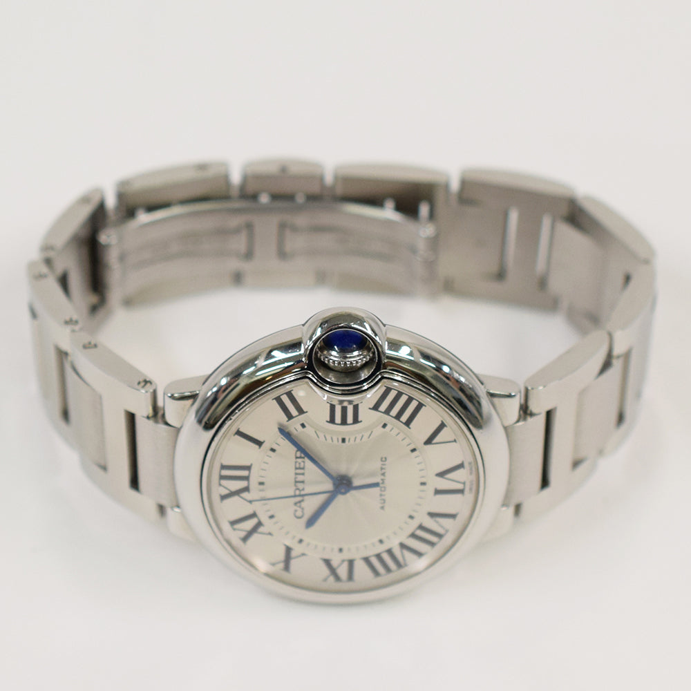 Cartier Ballon Bleu 36mm Steel W6920046 – Silver Roman Dial