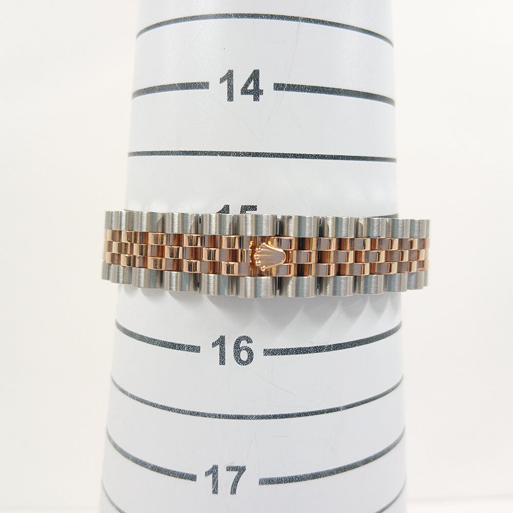 Rolex Lady-Datejust 26mm Steel and Everose Gold 179171 – Chocolate Roman VI Diamond Dial