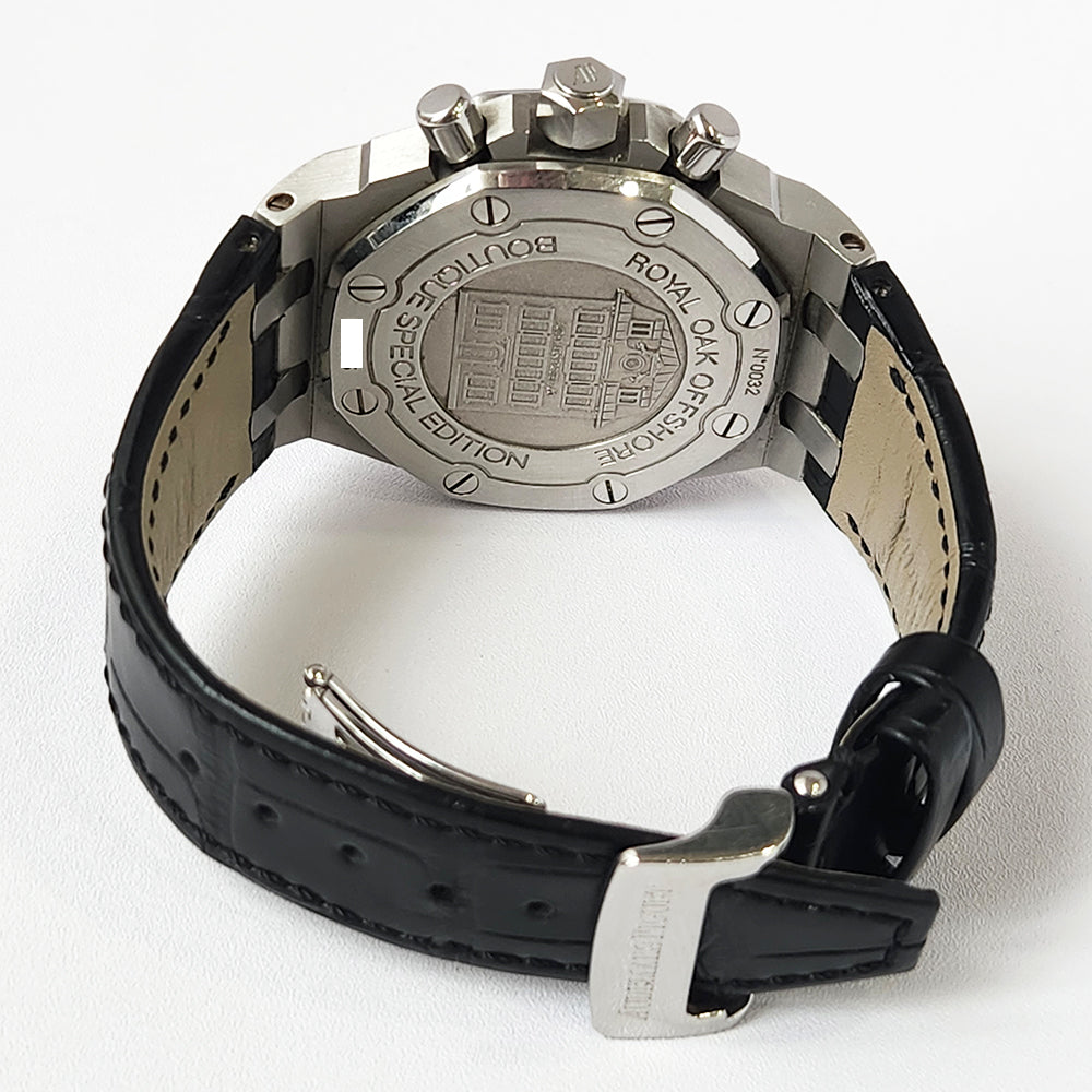 Audemars Piguet Royal Oak Offshore Chronograph 37mm Diamond Bezel 26113ST.ZZ.D030CR.01 – Silver Dial