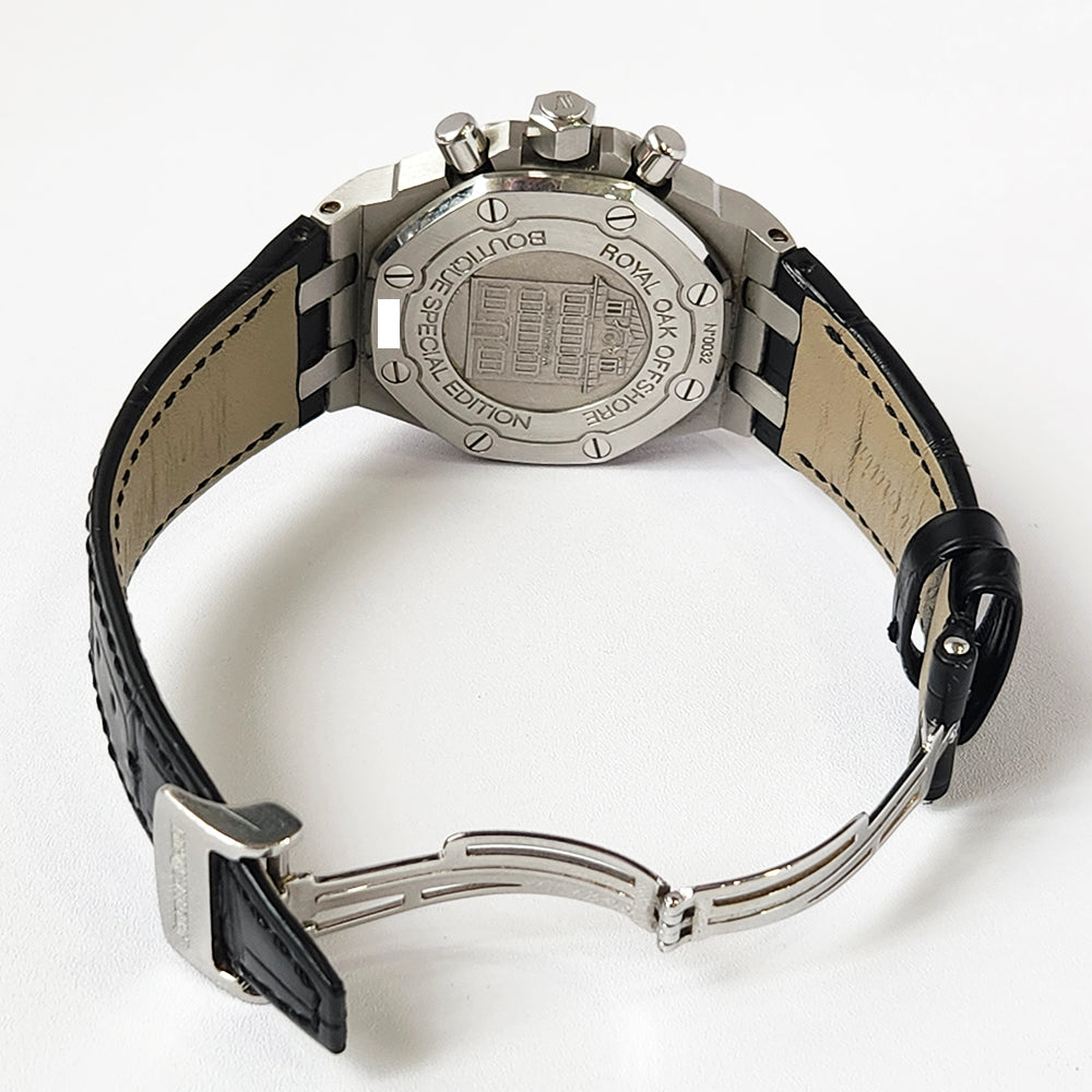 Audemars Piguet Royal Oak Offshore Chronograph 37mm Diamond Bezel 26113ST.ZZ.D030CR.01 – Silver Dial