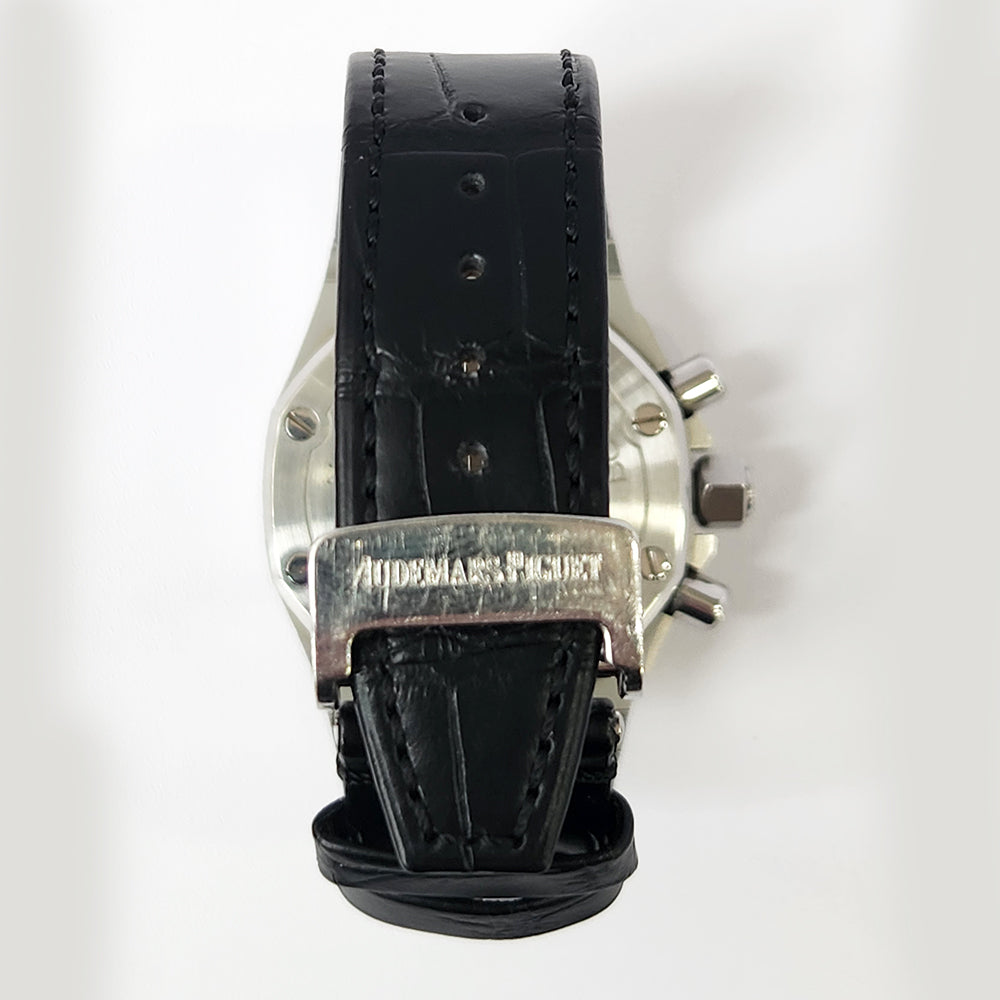 Audemars Piguet Royal Oak Offshore Chronograph 37mm Diamond Bezel 26113ST.ZZ.D030CR.01 – Silver Dial