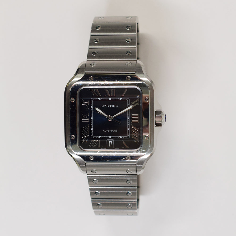 Cartier Santos de Cartier Large 39.8mm WSSA0030 – Blue Roman Dial